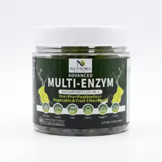 Multi‑Enzyme Probiotic Fiber Gummies